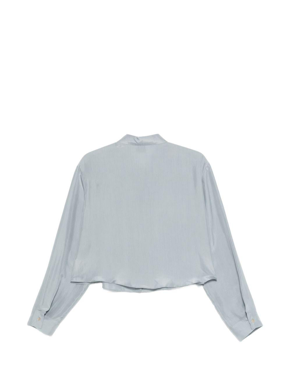 Camicia per donna Alysi azzurra con colletto classico 116219 P6003 CIE ALYSI 