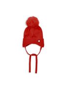 Berretto per neonata Monnalisa Kids rosso con dettaglio con fiocchi 37H005 8064 0043 MONNALISA KIDS 