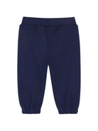 Set tuta sportiva per neonato Kenzo Kids blu con stampa tigre sul davanti K61720 84N KENZO KIDS 