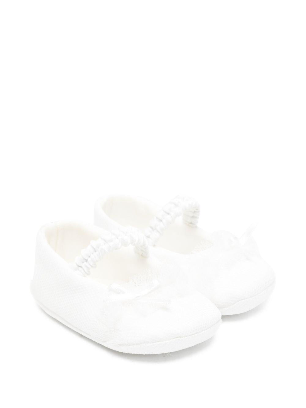 Ballerine per neonata Colorichiari bianco con fiocco FN958518 2635 1515 COLORICHIARI KIDS 