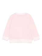 Felpa per neonata Stella McCartney Kids rosa con stampa di uccelli TX4100 Z3059 511 STELLA McCARTNEY KIDS 