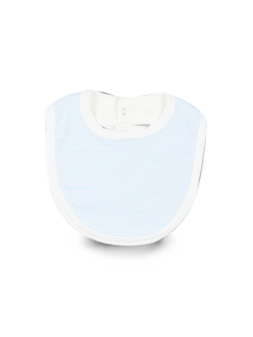 Set di due bavaglini per neonato Petit Bateau multicolore con stampa balene A0GLI 00 PETIT BATEAU KIDS 
