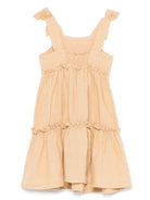 Abito per bambina Donsje Janne beige con dettaglio fiocco 4076800 00012 DONSJE KIDS 
