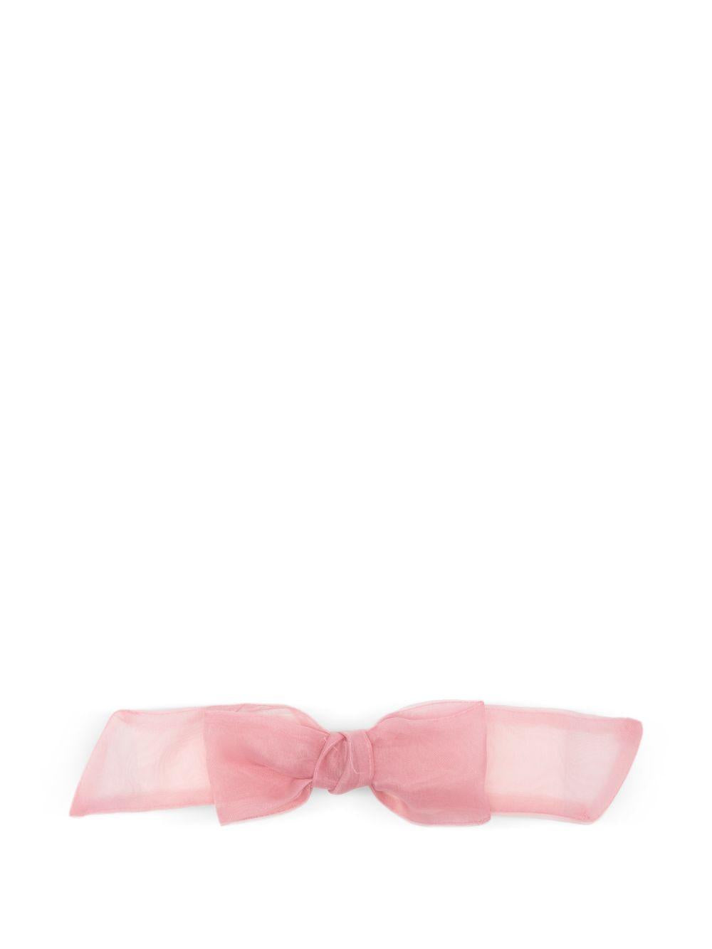 Fascia per capelli per neonata La Stupenderia rosa con dettaglio fiocco 2ABFA54 O24 LA STUPENDERIA KIDS 