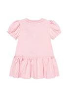 Abito per neonata Moschino Kids rosa con stampa Teddy Bear MAV0C7LBA00 50209 MOSCHINO KIDS 