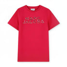 Abito per bambina The Marc Jacobs Kids rosso modello T-shirt con decorazione W60718 437 THE MARC JACOBS KIDS 