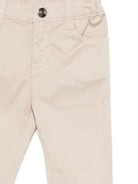 Pantaloni per neonato Emporio Armani Kids beige con elastico in vita 8NHJ02 4N7LZ 01M5 EMPORIO ARMANI KIDS 
