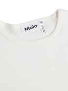 Abito Cissa per bambina Molo bianca con stampa arcobaleno 2S26E102 5237 MOLO 