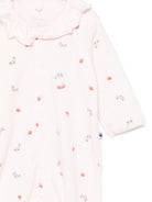 Tutina per neonata Petit Bateau rosa con stampa a fiori A0F2T 01 PETIT BATEAU KIDS 