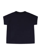 T-shirt per neonato Polo Ralph Lauren Kids nera con Equestrian Knight sul davanti 320A95734 001 Ralph Lauren kids 