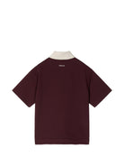 Camicia per bambino Versace Kids bordeaux con ricamo 10249391A18115 2RH20 VERSACE KIDS 
