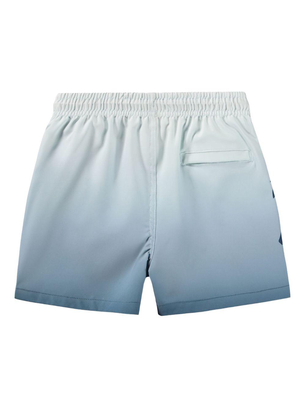 Costume da bagno per bambino Molo Niko azzurro con stampa palme 8S26P402 5707 MOLO KIDS 