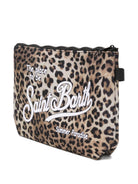 Pochette Aline MC2 Saint Barth animalier con logo stampato sul davanti ALI0021 00653L MC2 ST. BARTH KIDS 