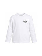 T-shirt per bambino Givenchy Kids bianca con logo sul davanti H31347 10P GIVENCHY KIDS 