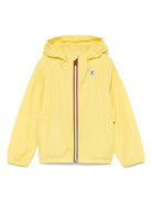 Giacca per bambini K-Way Kids Le Vrai giallo con due tasche laterali con cerniera K61336W 649 K-WAY KIDS 