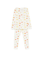 Pigiama per bambina Petit Bateau multicolore con stampa floreale A0FP7 01 PETIT BATEAU KIDS 