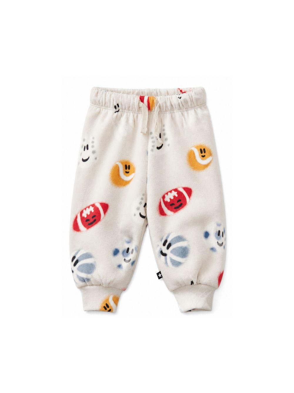 Pantatuta per neonato Molo beige con stampa grafica all-over 6W26I204 6077 MOLO KIDS 