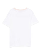T-shirt per bambina Missoni Kids bianco con logo motivo a zigzag MX8A11 Z3186 100MC MISSONI KIDS 