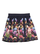 Gonna per bambina Molo blu con stampa floreale 2W25D110 4974 MOLO 