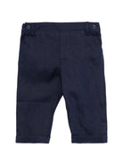 Pantaloni per neonato Tartine Et Chocolat blu con vita elasticizzata CC22001 04 TArtine & Chocolat KIDS 