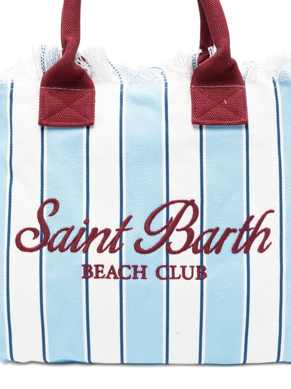 Borsa Vanity MC2 Saint Barth multicolore con design a righe VANI001 00938L MC2 ST. BARTH KIDS 