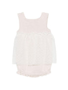 Body per neonata Paz Rodriguez beige con motivo a pois 020-123499 79 PaZ RODRIGUEZ KIDS 