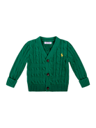 Cardigan per neonato Polo Ralph Lauren Kids verde con scollo a V 320925717 500 Ralph Lauren kids 