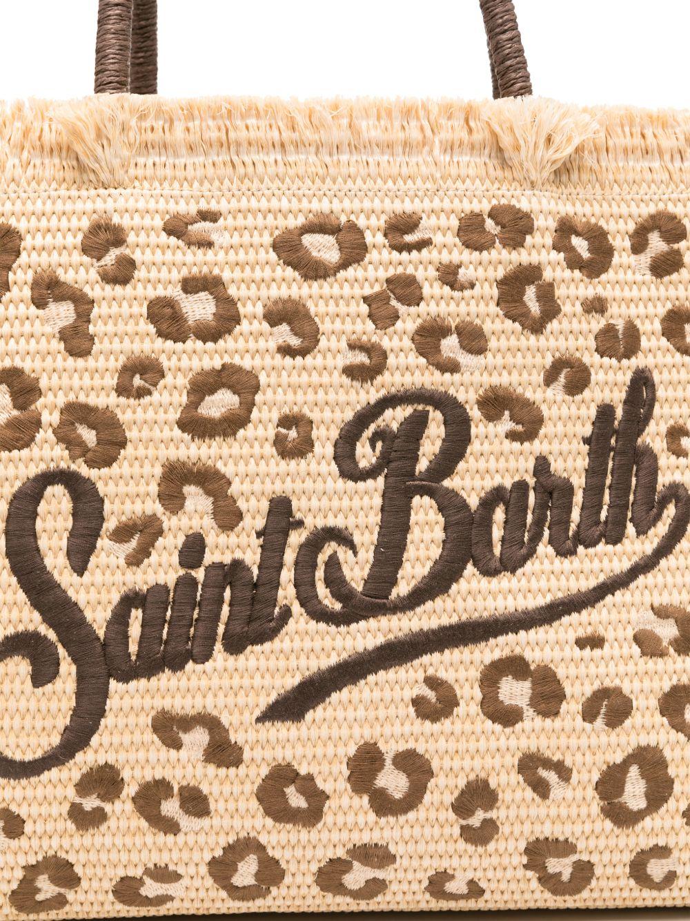 Borsa Vanity MC2 Saint Barth animalier con logo ricamato sul davanti VANI021 00349L MC2 ST. BARTH KIDS 