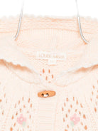 Cardigan per neonata Louise Misha rosa con ricamo floreale FRC-W25-C0074 BLUSH LOUISE MISHA 