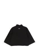 Camicia per bambina MSGM Kids nera con dettagli a pois S6MSJGSI097 110 MSGM KIDS 