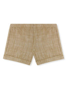 Shorts Ecady per neonata Bonpoint beige con tasca posteriore S05YBEW00004 066 BONPOINT 