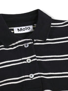 Polo Raki per bambino Molo nera con colletto stile polo 2S26A221 9495 MOLO KIDS 