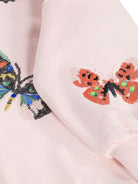 Felpa Marika per bambina Molo rosa con decorazione farfalle 2S26J207 5647 MOLO 