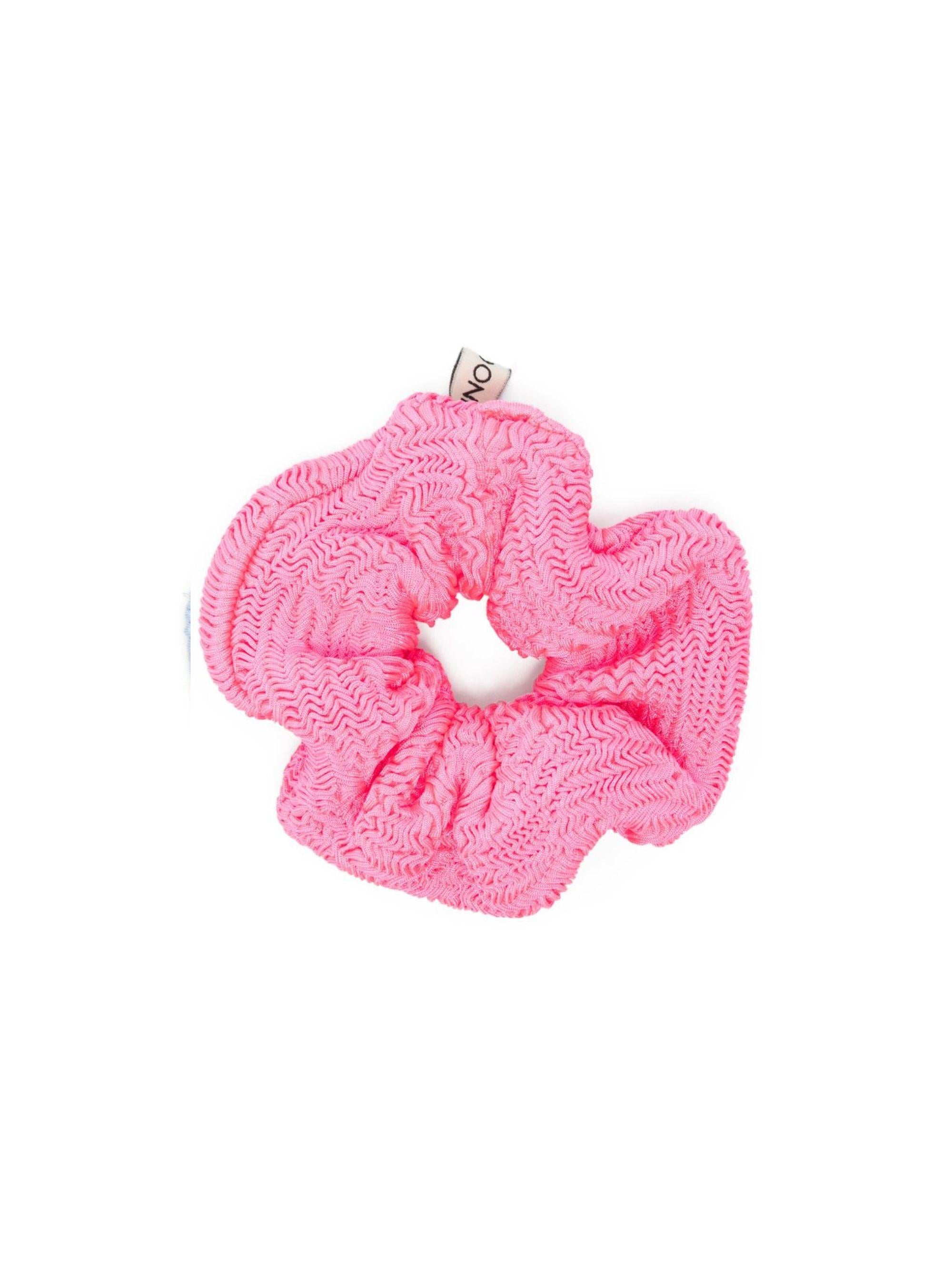 Elastico per capelli per bambina Paramidonna Kids fucsia con design arricciato SS25CRBBG BUBBLE GUM PARAMIDONNA KIDS 