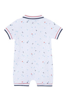 Tutina per neonato Tartine Et Chocolat bianca con stampa "sport club" CC33011 01 TArtine & Chocolat KIDS 