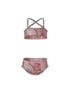 Costume a due pezzi per bambina Zimmermann Kids rosa con stampa floreale 6154WR S263 ZIMMERMANN KIDS 