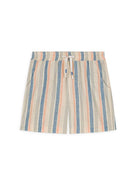 Shorts per neonati Louise Misha Kids beige con righe verticali BRI-S25-S0099 SAND LOUISE MISHA KIDS 