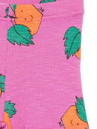 Pantaloni per neonata Bobo Choses fucsia con stampa grafica B126AB055 561 BOBO CHOSES KIDS 