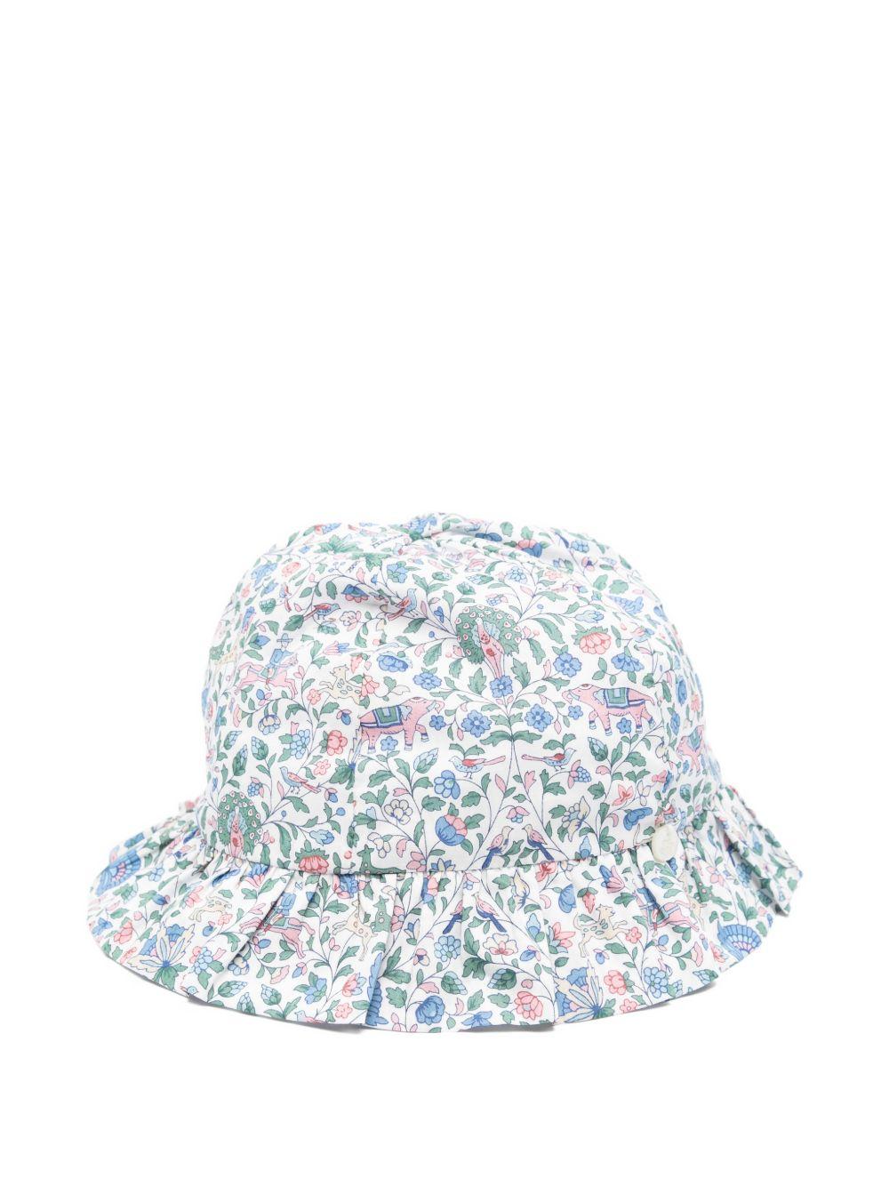 Cappello per neonata Tartine & Chocolat multicolore con stampa floreale CC90021 01 TArtine & Chocolat 