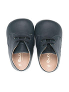 Scarpe primi passi per neonatoEli1957 blu con soletta in pelle con logo 10016AL MARINO Eli Kids 