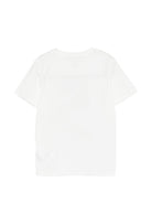 T-shirt per bambini Stella McCartney Kids bianca con stampa grafica floreale TY8B31 Z0434 101 STELLA McCARTNEY KIDS 
