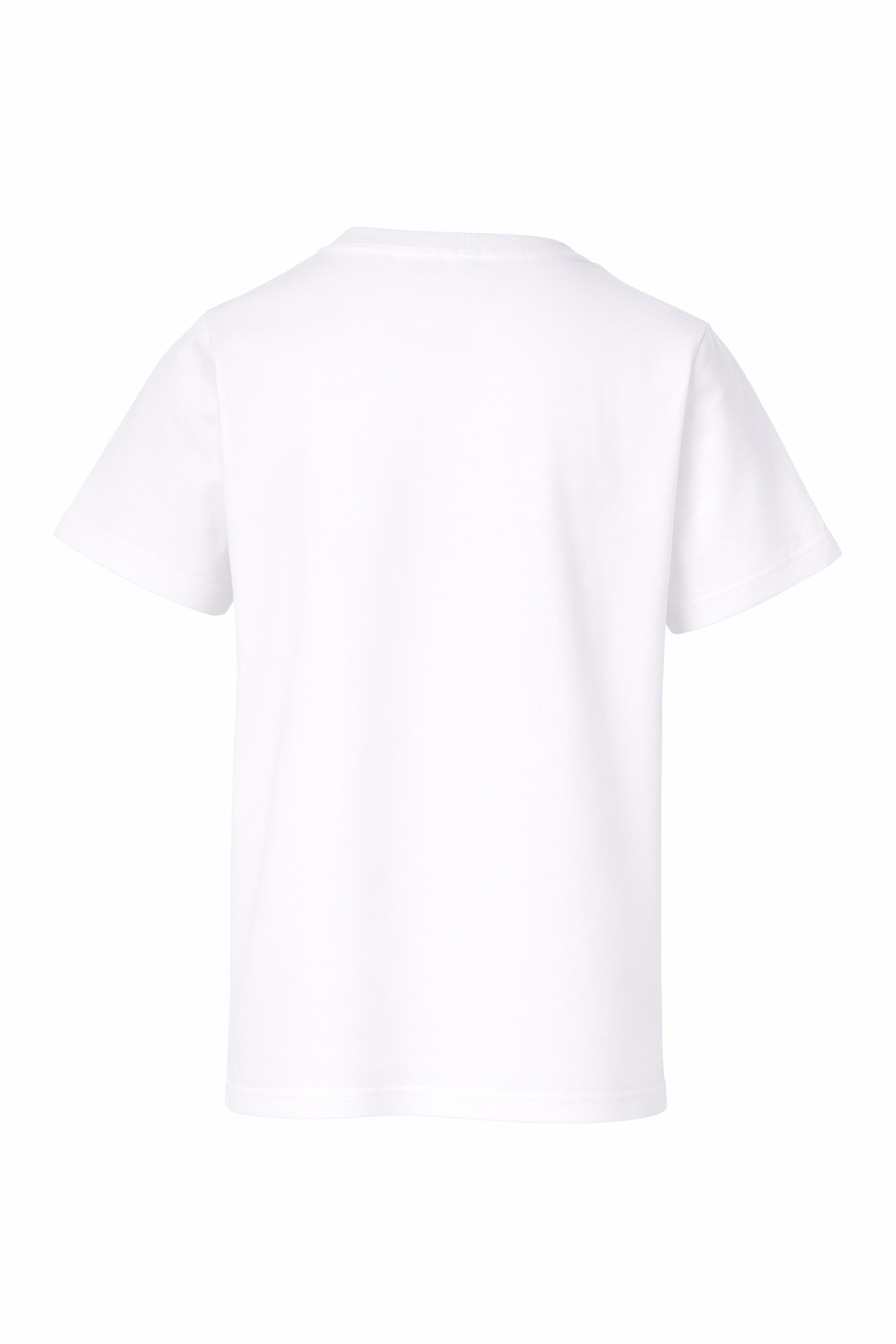 T-shirt per bambino Stella McCartney Kids bianca con stampa grafica sul davanti TY8P61 Z0434 101 STELLA McCARTNEY KIDS 