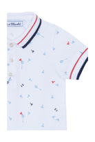 Tutina per neonato Tartine Et Chocolat bianca con stampa "sport club" CC33011 01 TArtine & Chocolat 