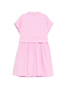 Abito per bambina Moschino Kids rosa con stampa Teddy Bear HAV0EOLLA10 51473 MOSCHINO KIDS 