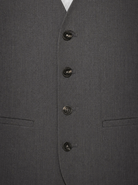 Gilet per bambino Douuod Kids grigio con bottoni e scollo a V DY2P82 I0321 808 DOUUOD KIDS 