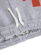 Shorts per bambino Bobo Choses grigi con logo effetto pixel B126AC060 041 BOBO CHOSES KIDS 