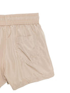 Costume da bagno per bambino Paolo Pecora Kids beige con patch con logo PP2041 BEIGE PAOLO PECORA KIDS 