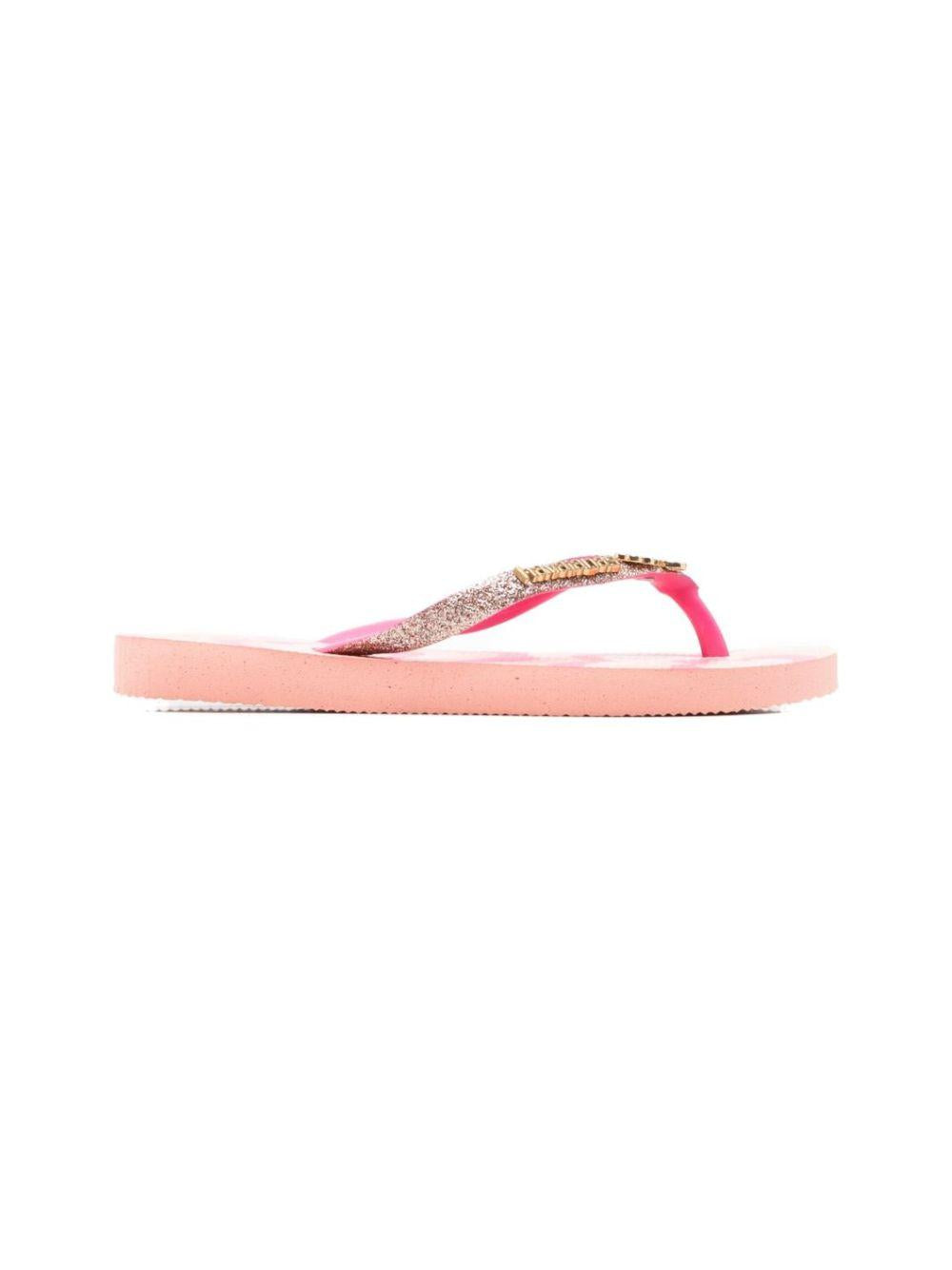 Infradito per bambina Havaianas Kids rosa con dettagli fiori in rilievo 4146976 3128 HAVAIANAS KIDS 