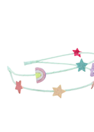 Cerchietto per capelli per bambina Mimi & Lula azzurro con decorazione a stelline 182014-39 RAINBOW MIMI & LULA KIDS 
