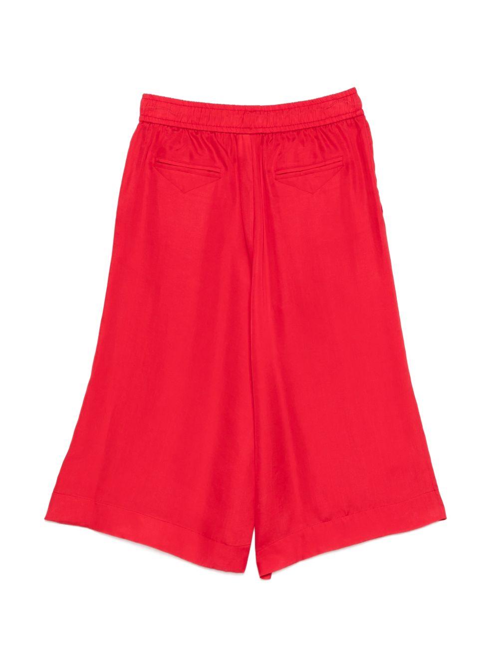 Pantaloni corti Merci rossi mirtillo con coulisse P427 CRANBERRY MERCI 